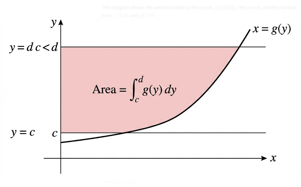 Area against Y-axis